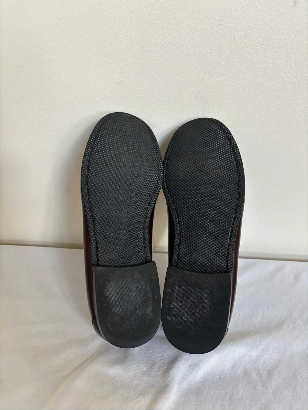 GH Bass Freshman Youth Loafers Burgundy Size 4
